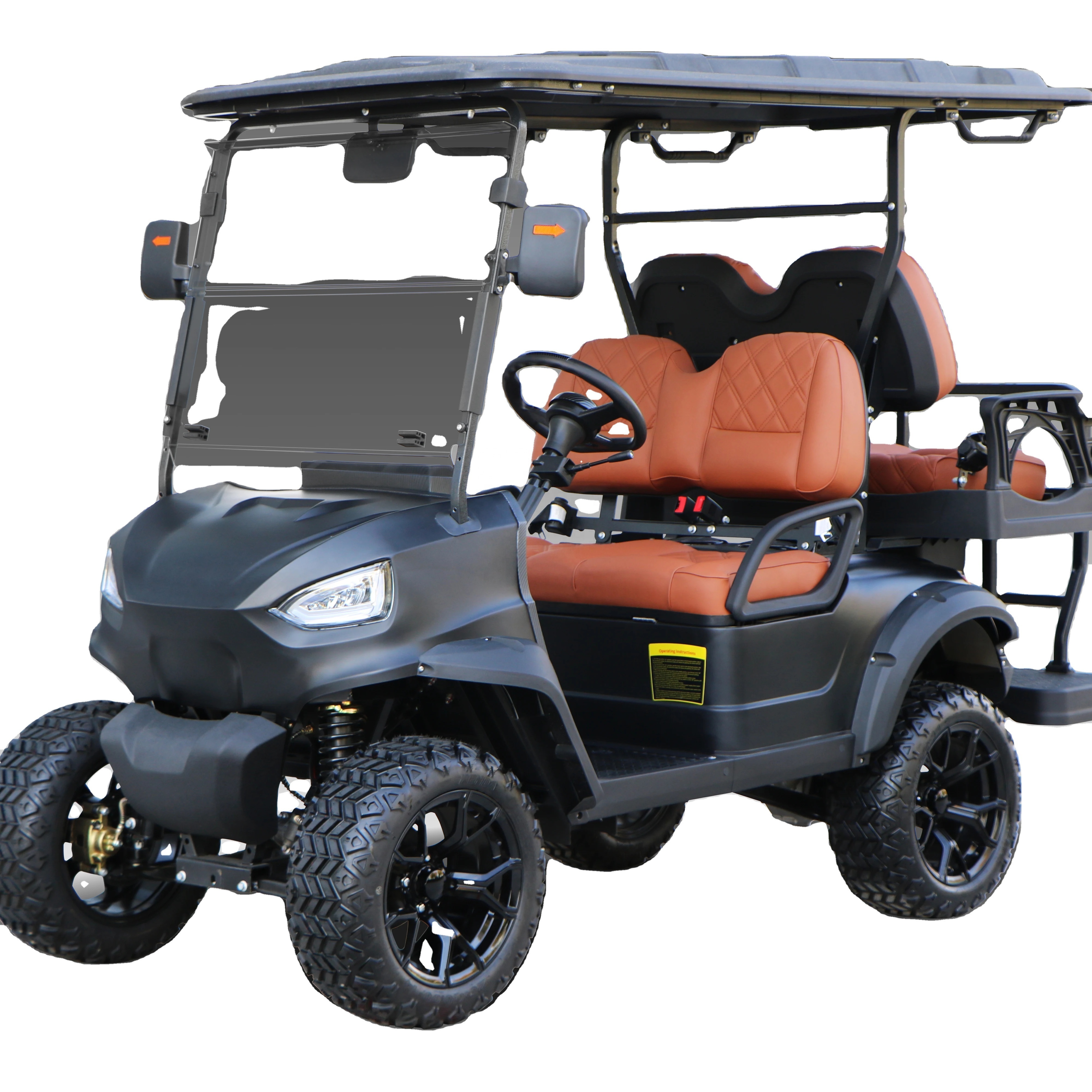 Used golf cart with 5KW motor lithium battery and charger and free customization service