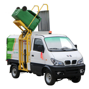 Electric garbage truck/campus mini trucks dumper at low speed/environmental economy dump truck