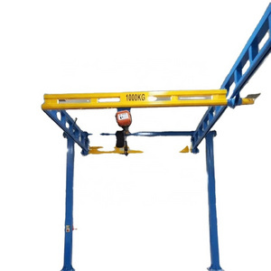 workstation bridge crane 2 ton electric overhead crane with electric hoist with CE/ISO