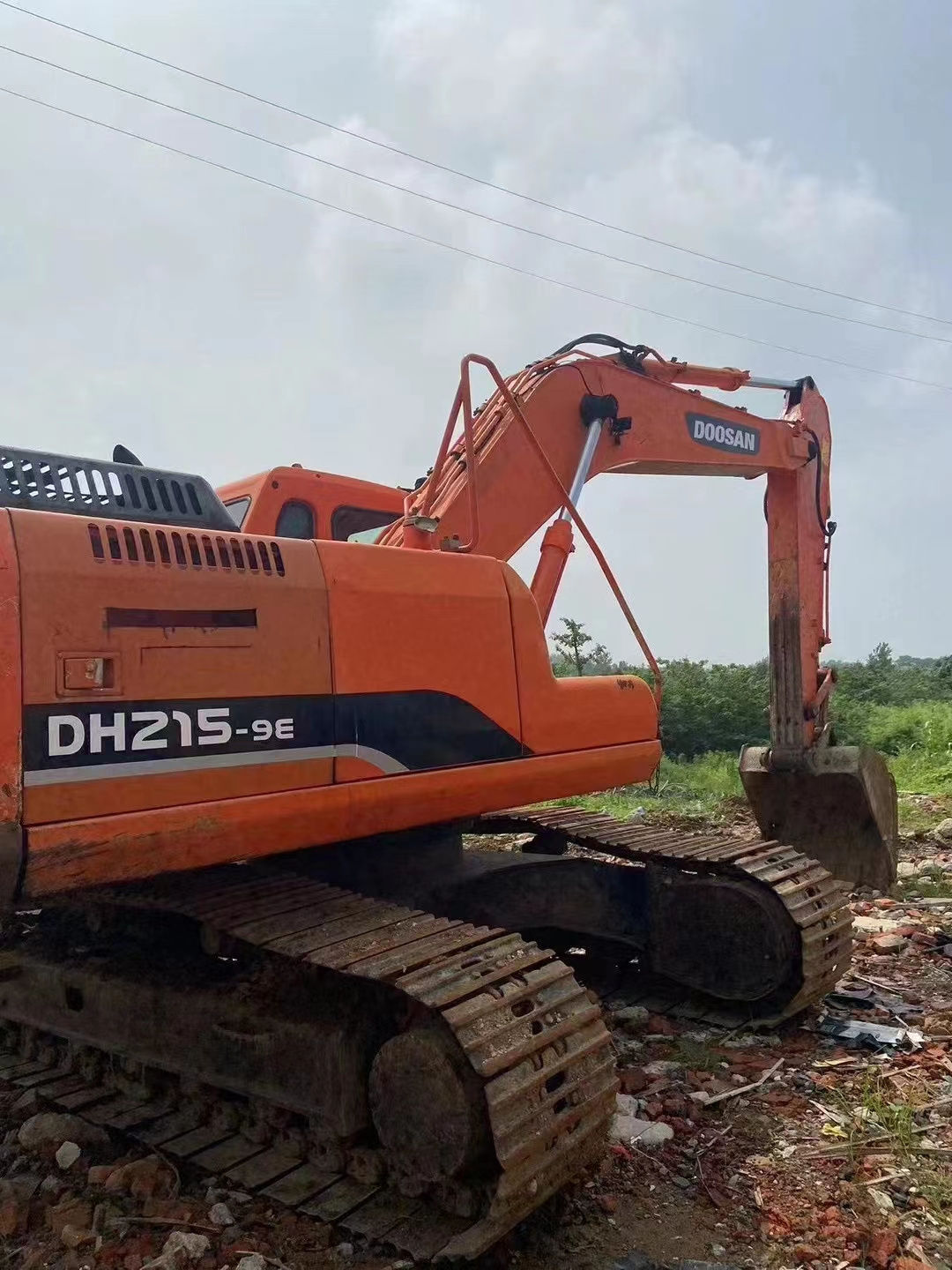 Hot Sell Used DOOSAN DH215-9 Crawler Excavator Cheap Price Second Hand Doosan DH215-9 Excavator For Sale