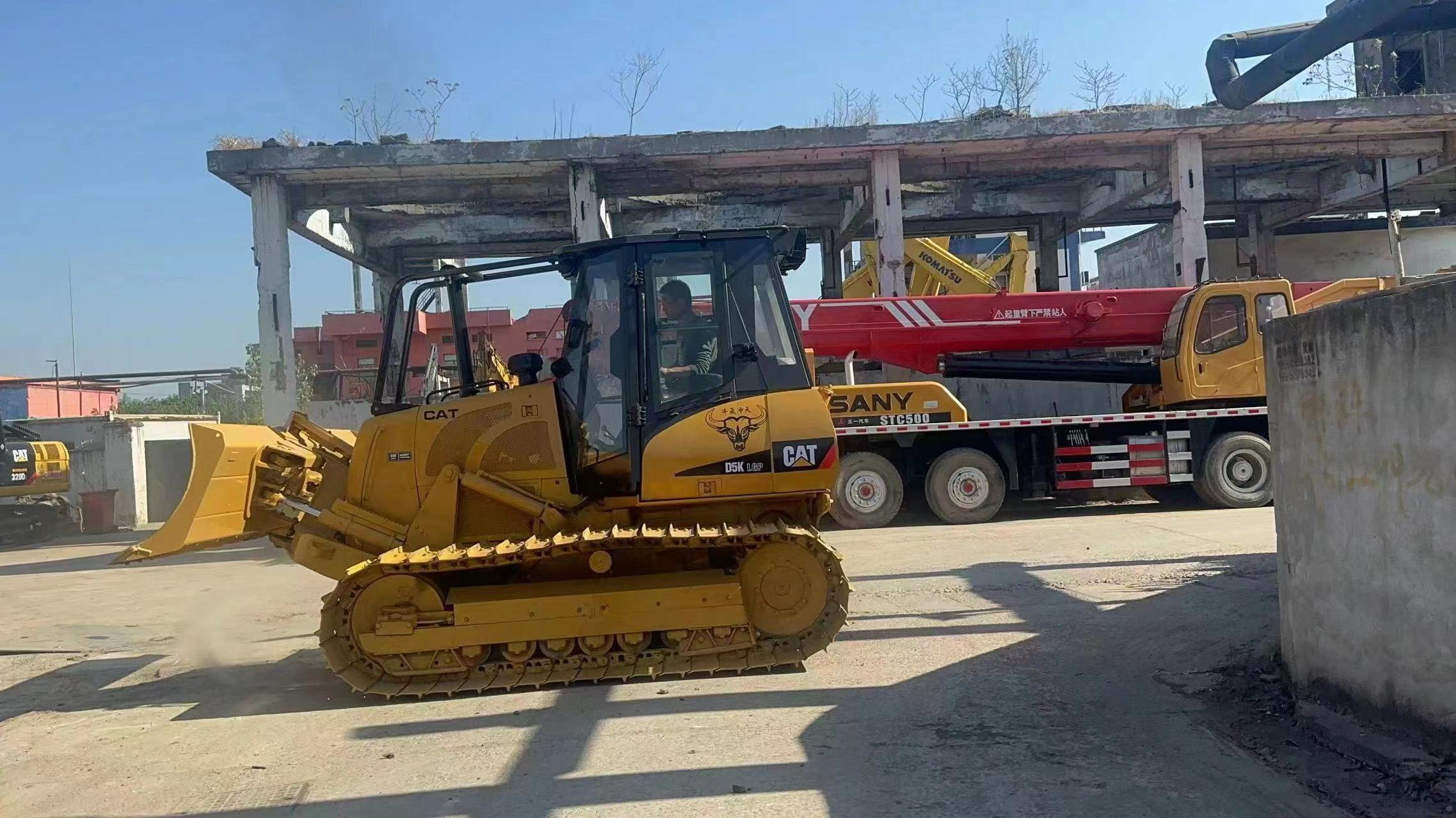 Good Condition Construction Machinery CAT D5K D5G Mini Crawler Bulldozer Used multi bulldozer for sale