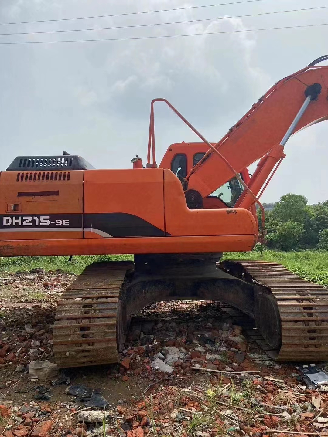 Hot Sell Used DOOSAN DH215-9 Crawler Excavator Cheap Price Second Hand Doosan DH215-9 Excavator For Sale