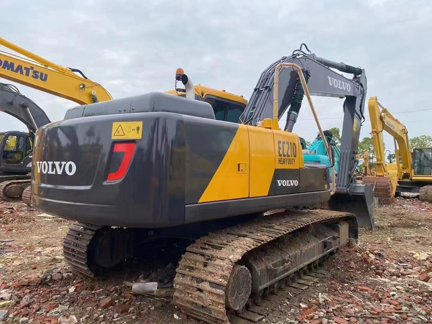 90% New Used Engineering Construction Machine Cheap Price Second Hand Excavator Volvo EC210 Used Excavator Used Cra