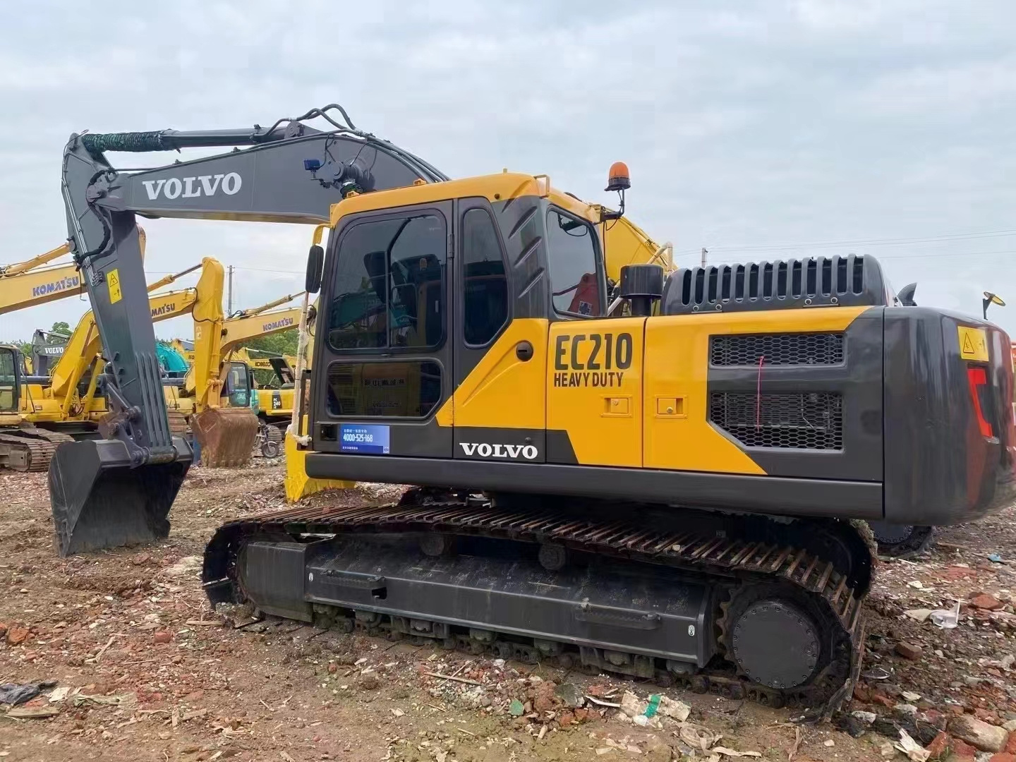 90% New Used Engineering Construction Machine Cheap Price Second Hand Excavator Volvo EC210 Used Excavator Used Cra