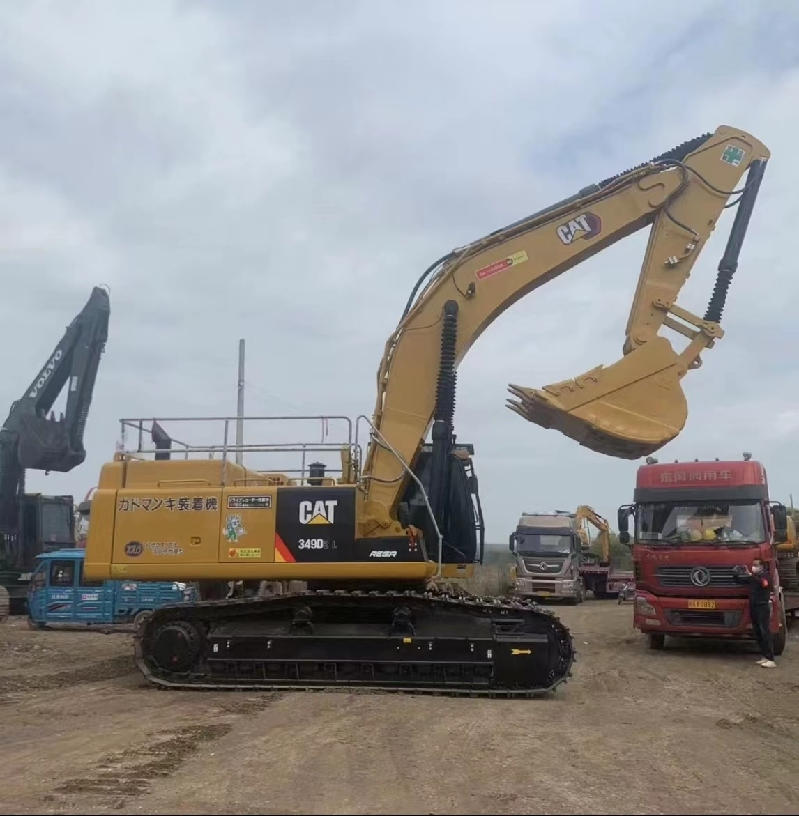 Used Digger Caterpillar CAT 349 Hydraulic  Crawlerl Used Excavators Sell