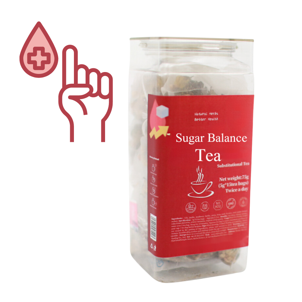 Customized label Sugar Balance Tea Reducing hot selling Natural organic Tea sugar balance Health tea