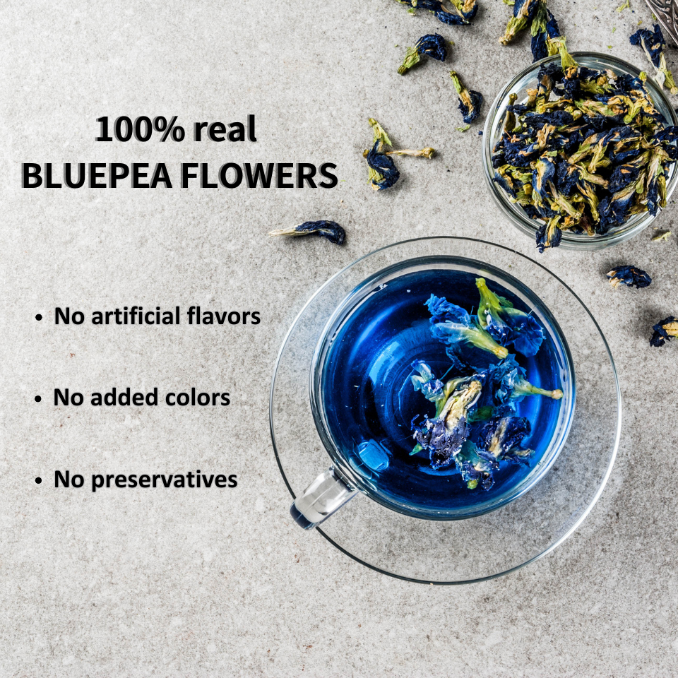 free sample Die Dou Hua Dry Herbs Natural Products Butterfly Pea Flower