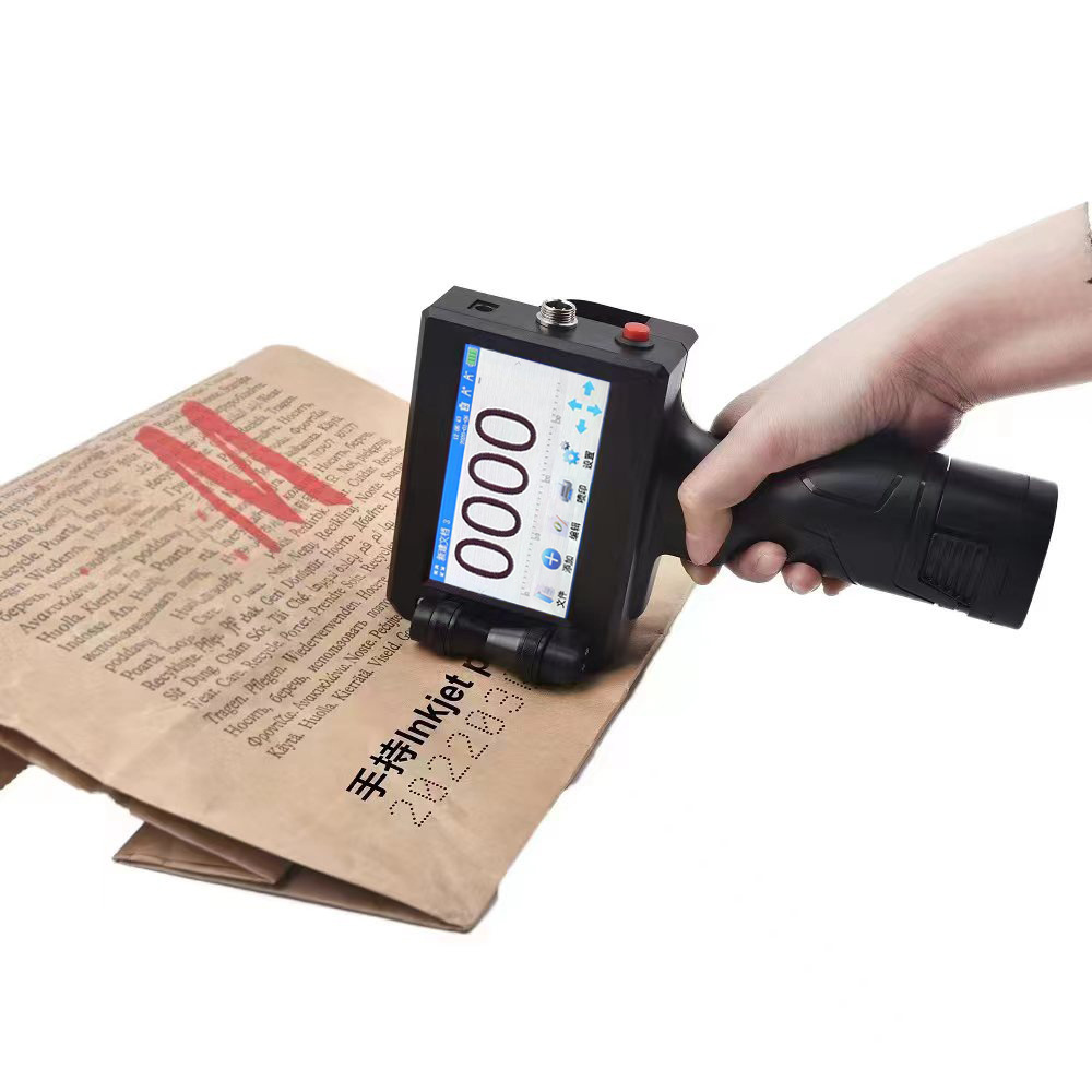 600DPI Portable inkjet printer code machine handheld expiry date batch number inkjet printer