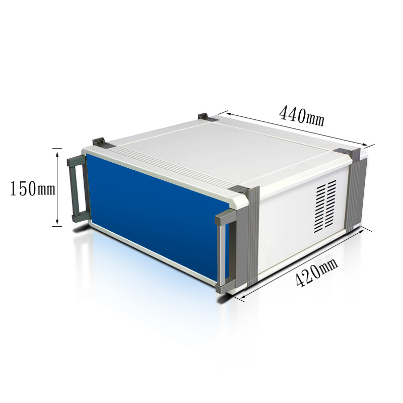 Desktop Electronic Modular Equipment Boxes Case Customized Sheet Metal Industrial Electric Cnc Milled Instrument Enclosure