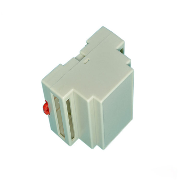 Abs Molding Injection Plastic Contactor Din Rail Mounting Housing Customization Industrial Enclosure Din Rail For Electronics