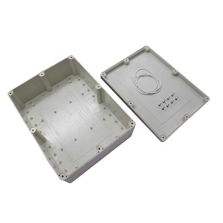 ABS IP65 Plastic Waterproof Electrical Junction Boxes Enclosure Customization Outdoor Waterproof Switch Distribution Box