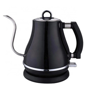 electric kettle price  Korean and Japanese hotel household gooseneck long kettle cordless 1.2L 900W 100V Water Kettles