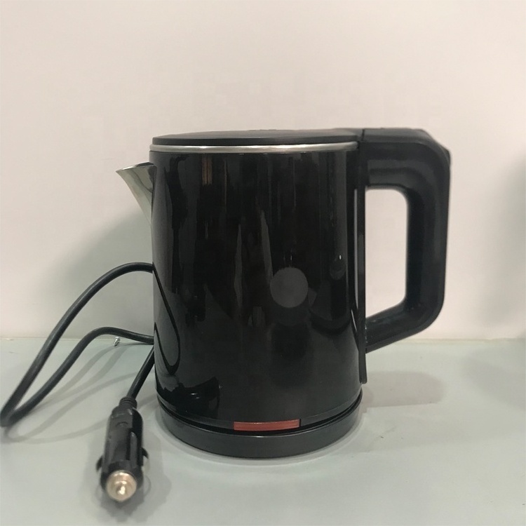 New 0.8l  12V or  24V Electric Kettle Car/ car  water kettle /thermos . kettle. electric. car  Kettle For Car