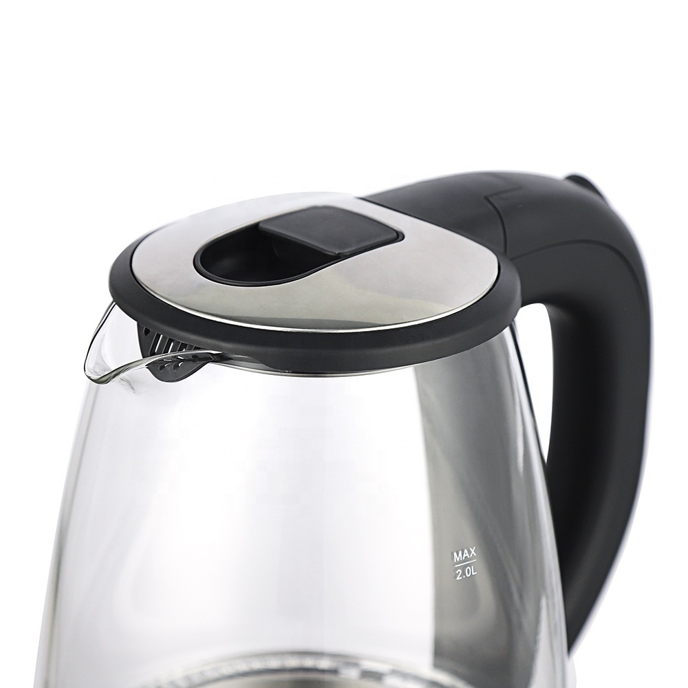 glass teapot warmer  1.8L Auto-Shut-off Cordless Jug Electric Stainless Steel Kettle for coffee and tea electric glass kettle