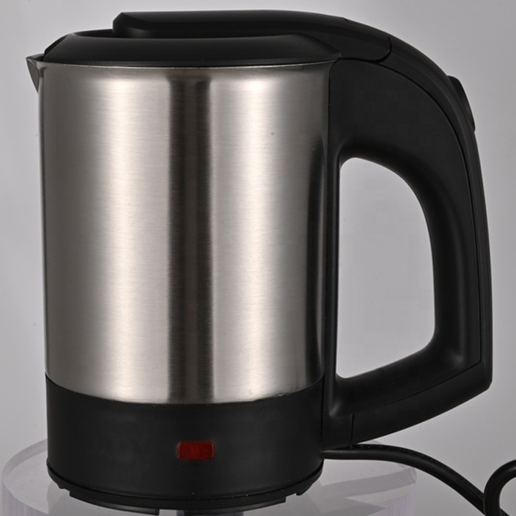 stainless steel electric kettles/ stainless steel kettle /traveling mini kettles with 2 cup  500ml electric kettle seamless pot