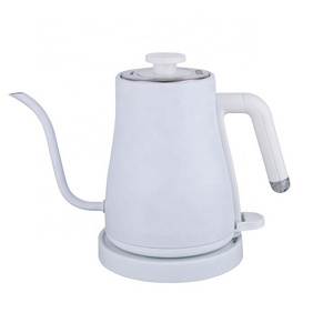 Gooseneck Electric Kettle  1.0 L Stainless Steel Electric Variable Temperature Setting Gooseneck Kettle for Pour Over Coffee