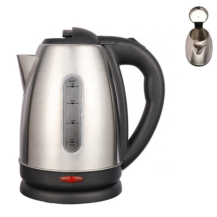 teapot with the thermometer  electric kettle Fast boiler  water transparent level 1.8L gauge electric kettle water teapot