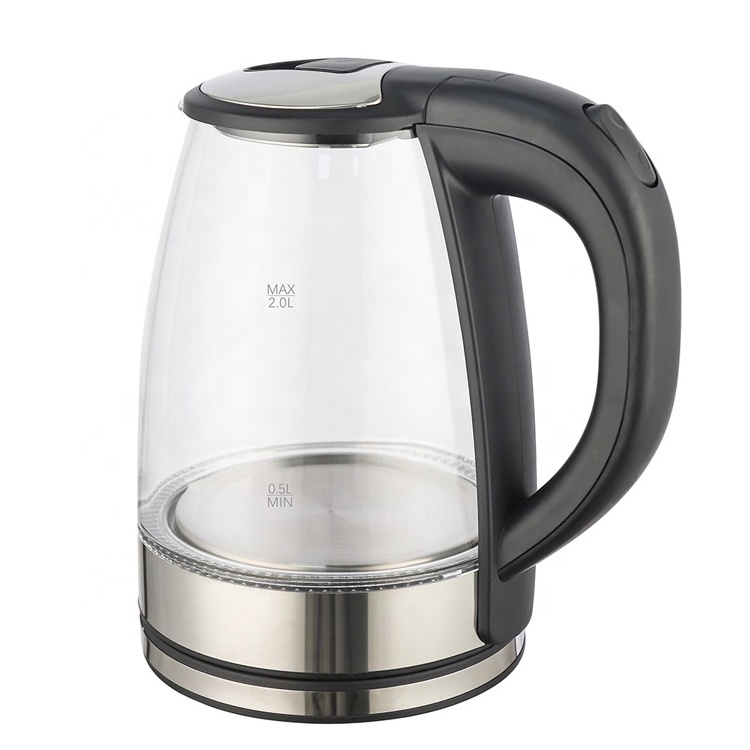 glass teapot warmer  1.8L Auto-Shut-off Cordless Jug Electric Stainless Steel Kettle for coffee and tea electric glass kettle