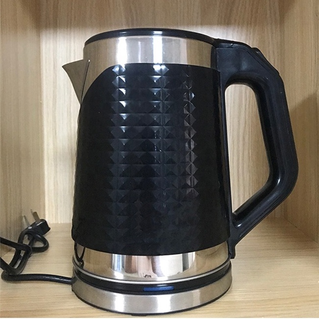 GS CE electric water jug electric stainless steel samovar electric kettle water heater induction black color indicator kettle