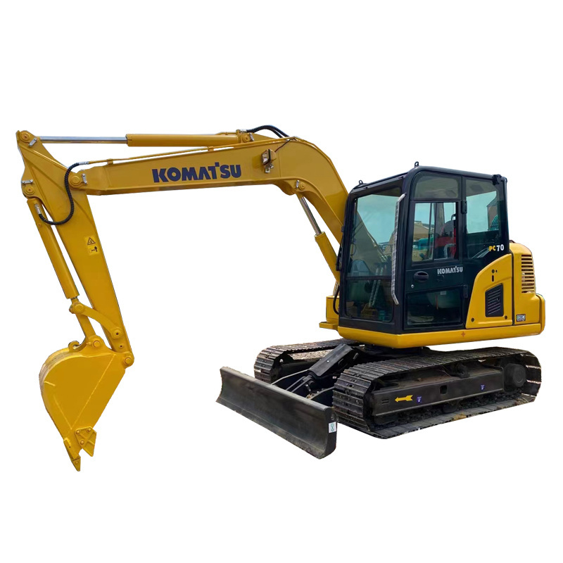 Used Komatsu PC70 Excavator 7 Ton Second Hand Mini Original Japan Digger Used Komatsu PC70-8 Excavator for Sale