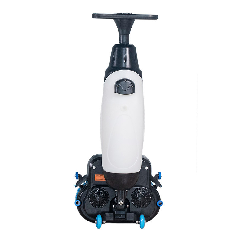 KUER Custom High Quality cordless Floor Scrubber Hand Push Floor Scrubber Commercial Floor Scrubber