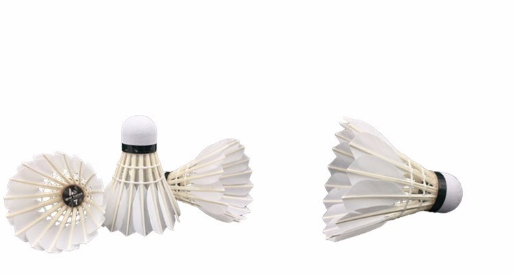 Great durability high quality stable fly cheap goose badminton shuttlecock malaysia