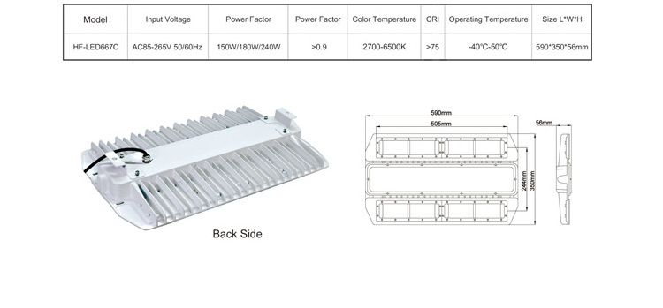 Ip65 Factory Price Commercial Industrial Warehouse 180w 5Years Warranty Led Linear High Bay Light