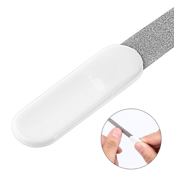 Wholesale Custom Nail Grinding For Nail Tools Stainless Steel Metal Professional Nail File