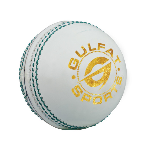 White leather cricket ball, machine stitched high quality cricket ball