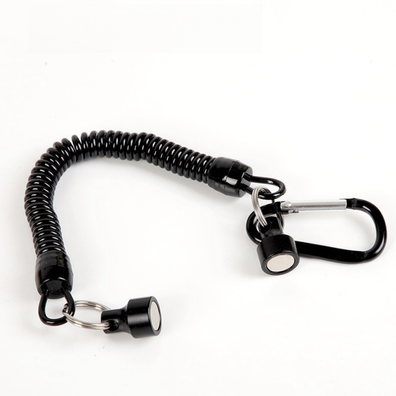 OEM 3 Colors Magnet Buckle Vertical Suction 2kg with Telescopic Lanyard Fly Fishing Magnetic Buckle