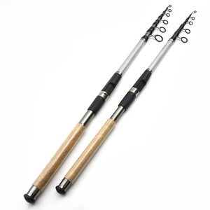 Fiberglass Long-range Telescopic Spinning Fishing Rod Multifunctional Rock Fishing Bass Rod