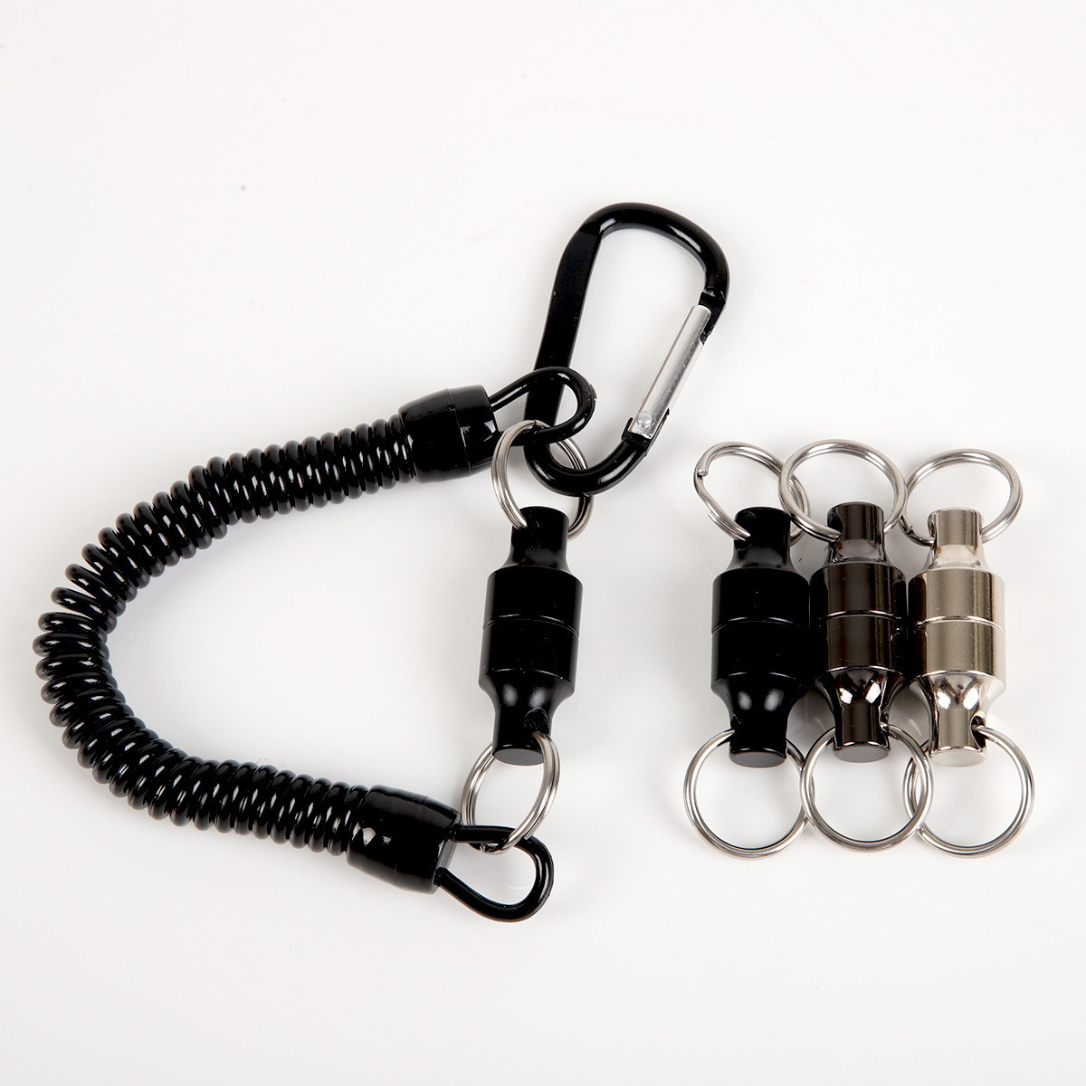 OEM 3 Colors Magnet Buckle Vertical Suction 2kg with Telescopic Lanyard Fly Fishing Magnetic Buckle