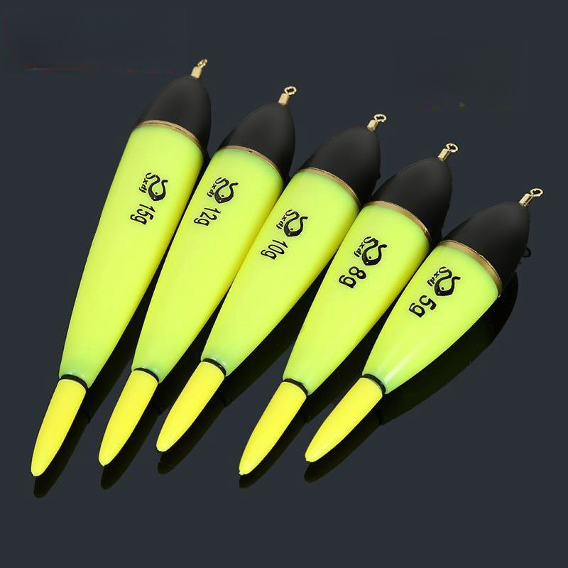 2023 New Low Cost 5g 10g 15g EVA Foam Glowing Bobbers Fishing Floats Buoys Electronic Plastic Luminous With Light