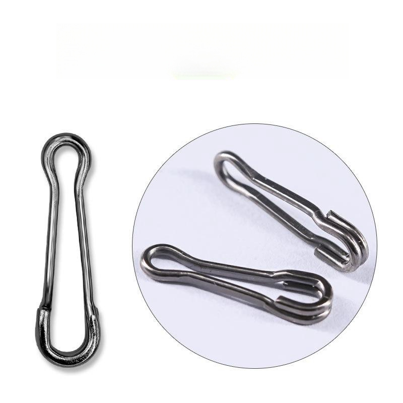 Hot Sell Fishing Swivels Snap Hook Hawaii Snap Hook link Fishing Connector Feeder Carp Fishing Gear Accessories