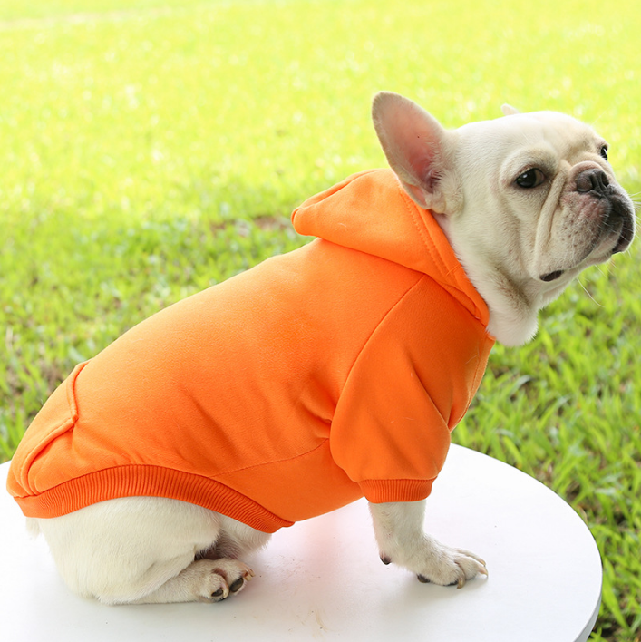 LM0017K Pet bipod clothing pet outdoor sportswear Autumn/Winter denim pocket hoodie for dog Pet clothing and supplies