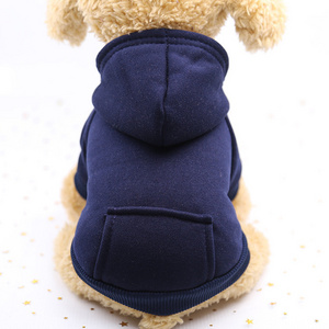 LM0017K Pet bipod clothing pet outdoor sportswear Autumn/Winter denim pocket hoodie for dog Pet clothing and supplies