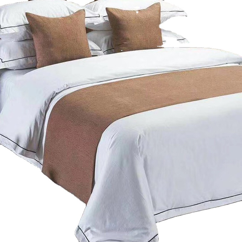 250TC satin 100% cotton hotel balfour comforter bedding sets factory wholesale embroidery bedding