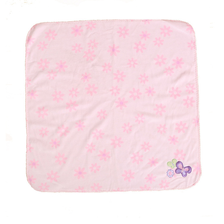 High quality applique embroidery purple butterfly crib bedding set 9pcs for baby