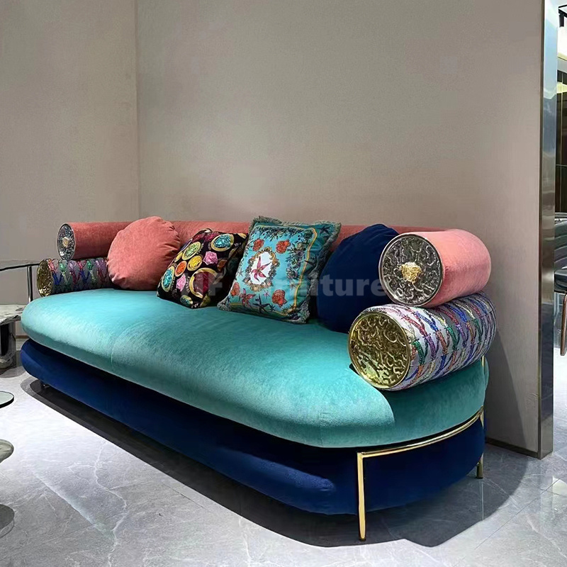 Fashion furniture luxury sofas estilo modern fabric sofa cama