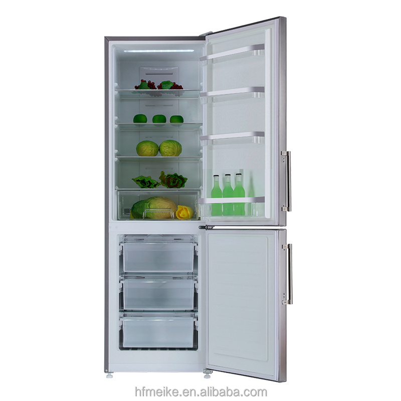 MDRF375WE Retro Combi Refrigerator 86L Double doors with handle Retro Refrigerator