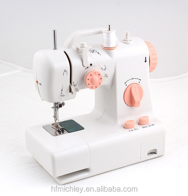 FHSM 318 domestic manual mini electric overlock butterfly sewing machine