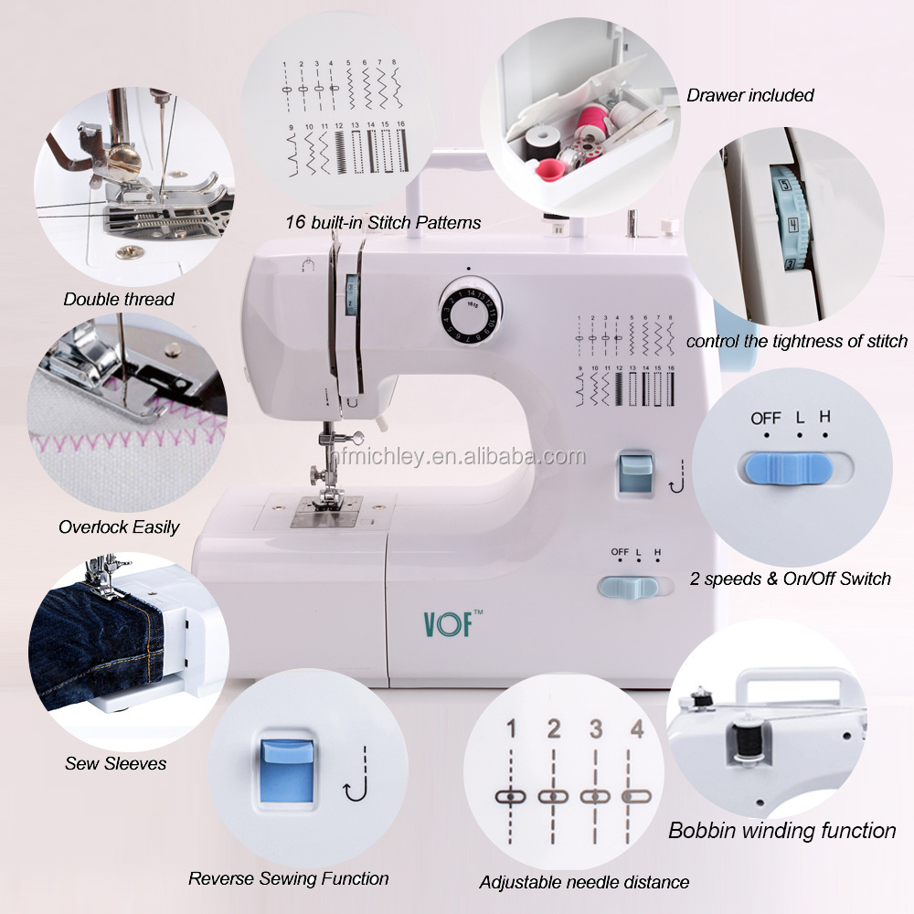 FHSM-700 Wholesale China Professional Supplier Multi-function Embroidery Tailor Sewing Machine