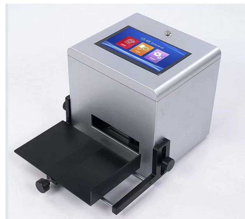 A12 Handheld expiry bar production date concave convex surface printing bottle QR code batch number desktop inkjet printer