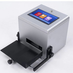 A12 Handheld expiry bar production date concave convex surface printing bottle QR code batch number desktop inkjet printer