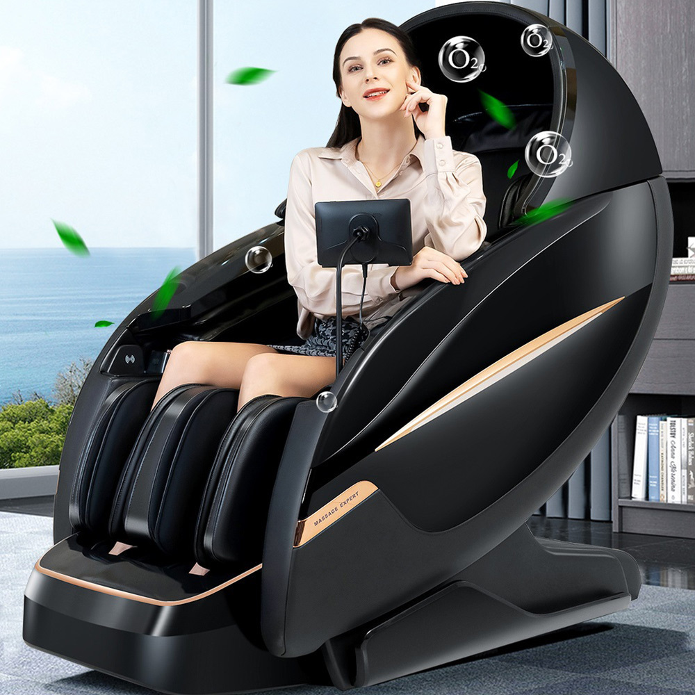 4d 0 gravity full body sl luxury timing control massage chair with foot roller