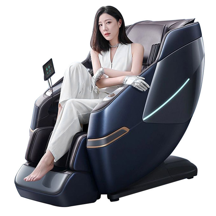 Dual movement zero gravity 4d massage chair thai extra long full body