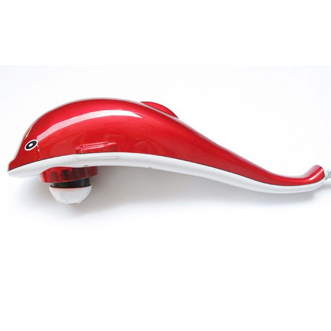 Hot Selling Multifunction Electric Massage Vibrator Dolphin Infrared Handheld Massager LC-889 BODY Massage Hammer Adjustable