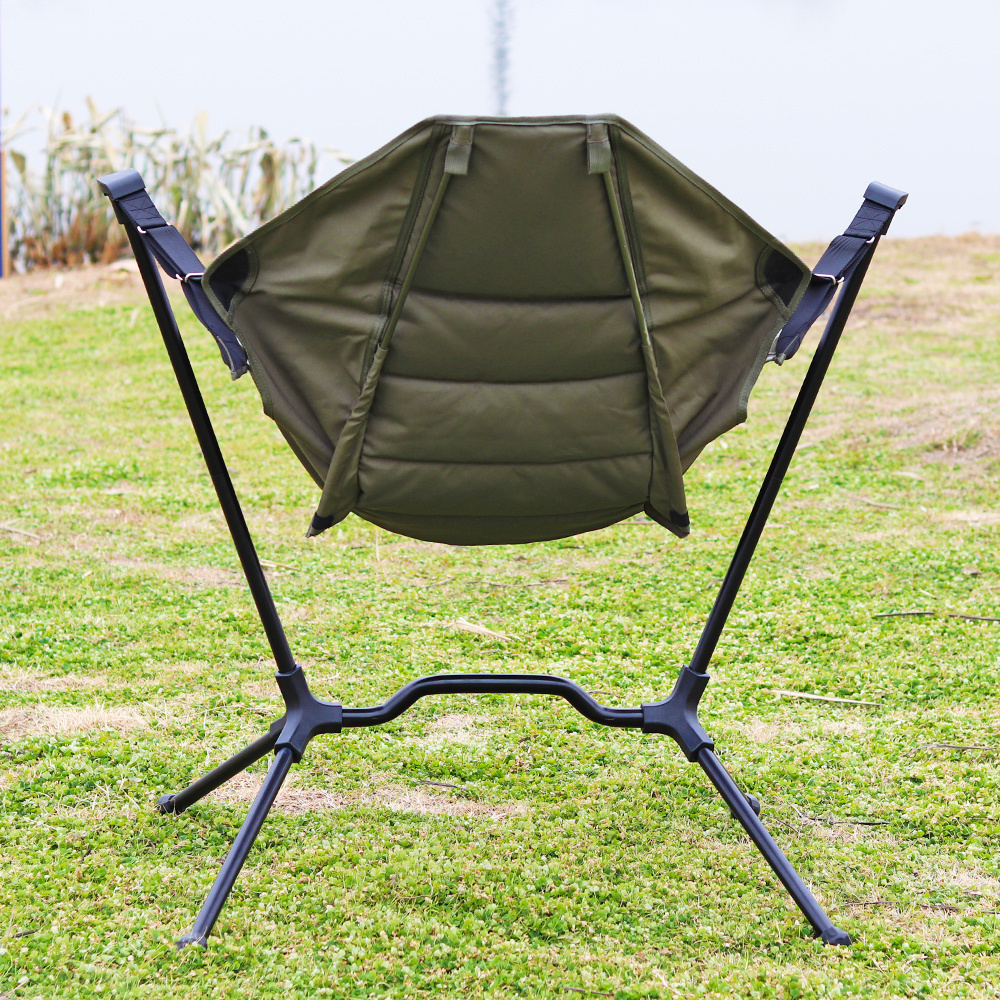 Hammock Camping Chair Outdoor Portable Rocking Chair Foldable Relax Swinging Chair For Sale