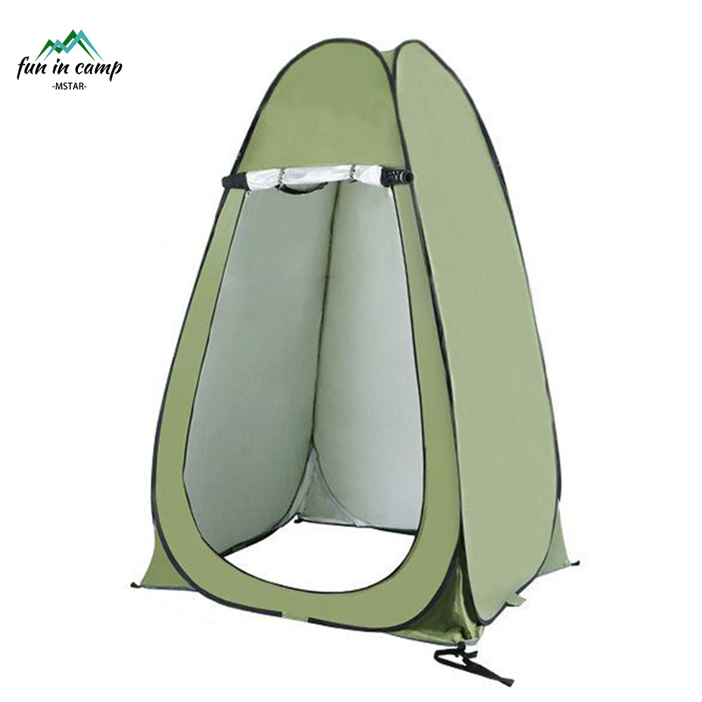 Outdoor Shower Tent Camp Toilet Portable Changing Room With Carry Bag