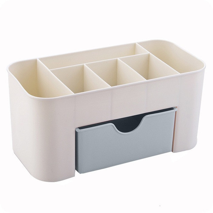 OWNSWING Makeup Storage Organizer Desktop Make Up Storage Drawer Box for Vanity Desk Organizers